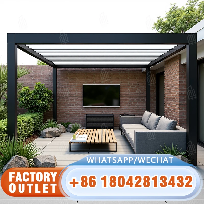 Customizable Aluminum Garden Shade Structure Ideal for Outdoor Events in the US Factory Directly Supplying Quality Pergolas
Customizable Aluminum Garden Shade Structure Ideal for Outdoor Events in the US Factory Directly Supplying Quality Pergolas