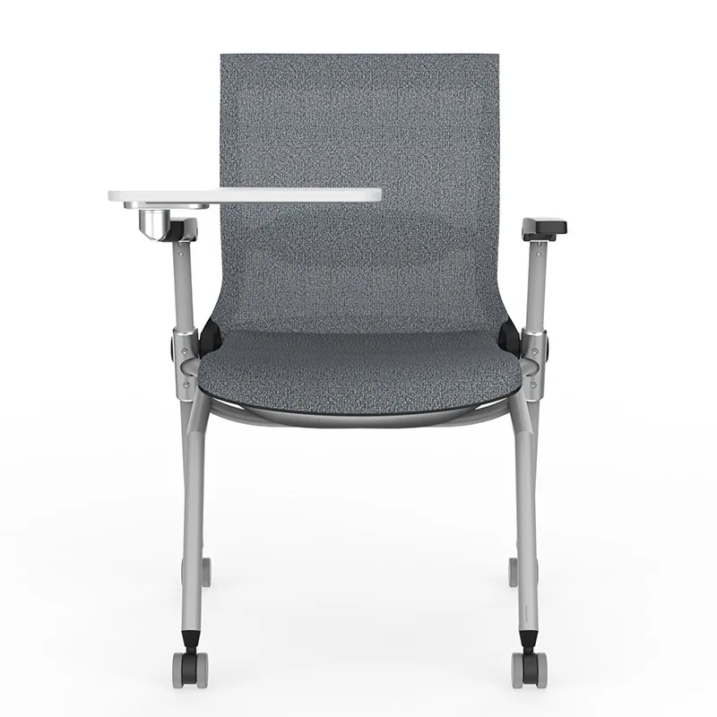 LMM folding conference chair with waist can be flipped freely writing board small table board armrest high-grade belt wheel
LMM folding conference chair with waist can be flipped freely writing board small table board armrest high-grade belt wheel