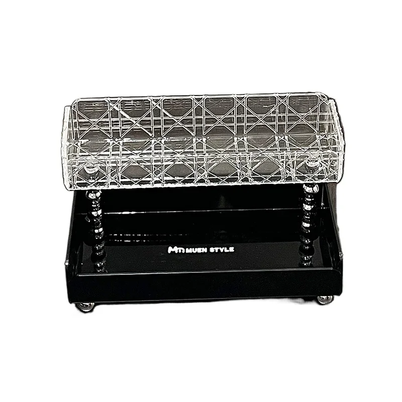 Light luxury washstand Double-layer shelf, bathroom, toilet, toilet, hand-washing countertop, cosmetics, comb, storage rack
Light luxury washstand Double-layer shelf, bathroom, toilet, toilet, hand-washing countertop, cosmetics, comb, storage rack