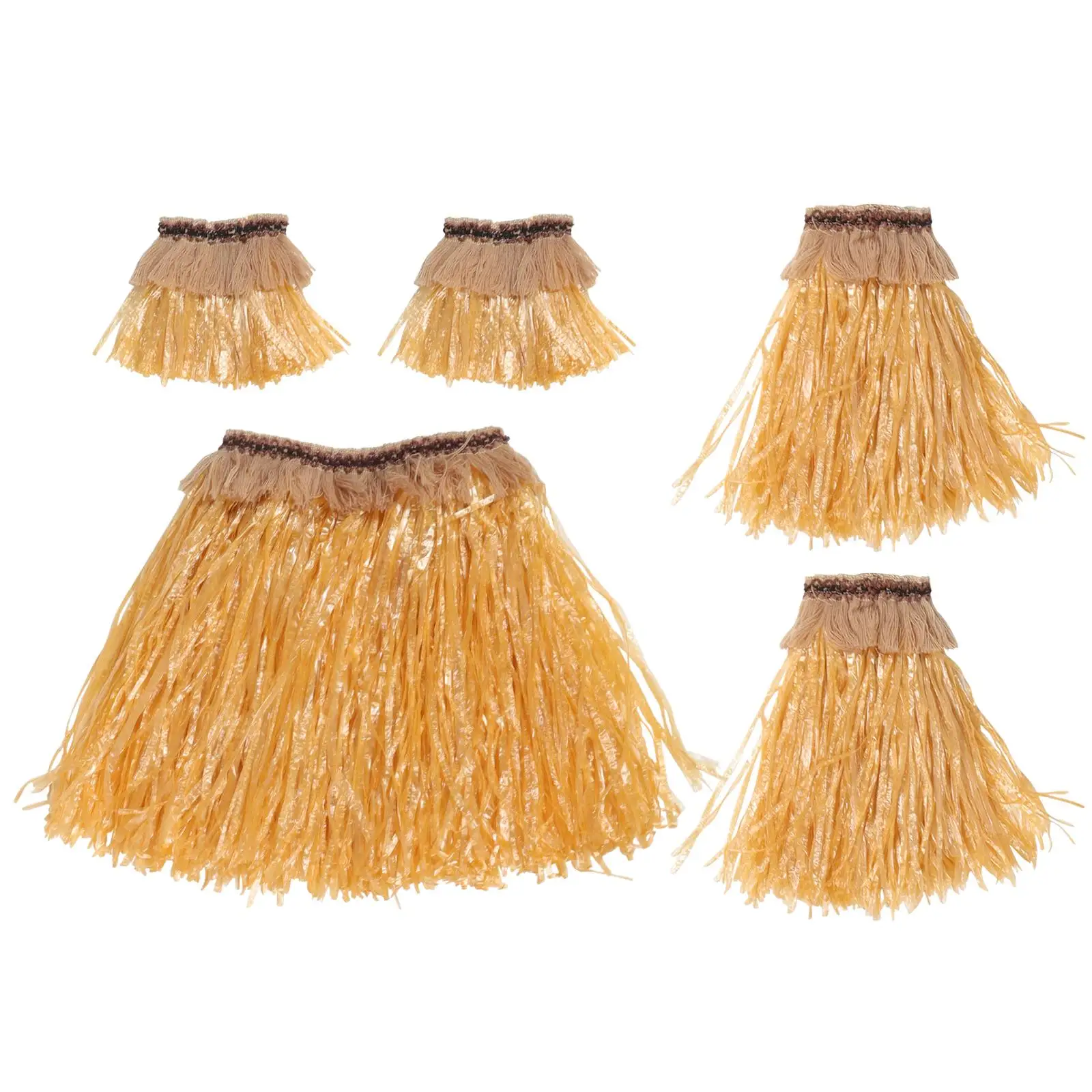 5 Pcs Skirt Set Elastic Waistband Tropical Events Luau Beach Parties Hawaiian Women Gold Hawaiian Skirt Adjustable
5 Pcs Skirt Set Elastic Waistband Tropical Events Luau Beach Parties Hawaiian Women Gold Hawaiian Skirt Adjustable