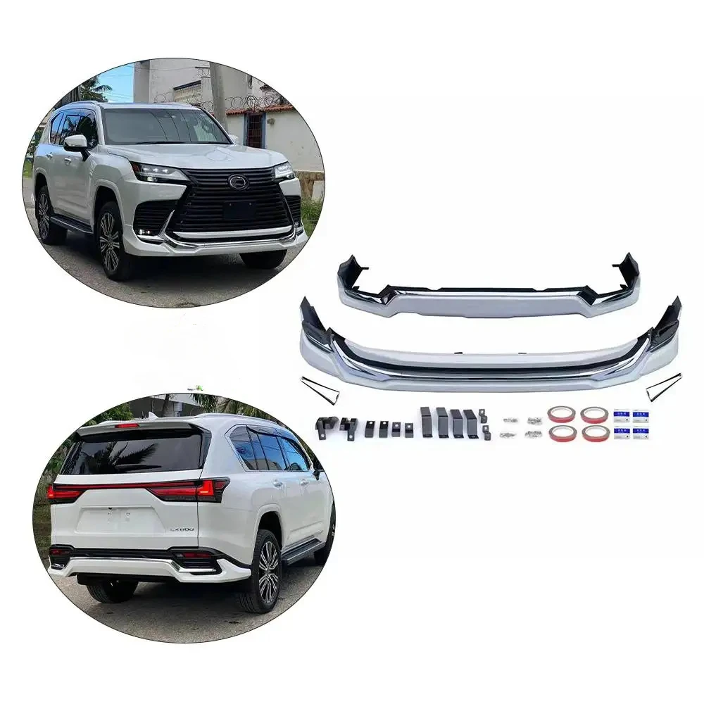 For Lexus LX600 2023+OEM Car Upgrade To Modelista Body Kit With Front And Back Lips PP Material Manufacturing Without Color
For Lexus LX600 2023+OEM Car Upgrade To Modelista Body Kit With Front And Back Lips PP Material Manufacturing Without Color