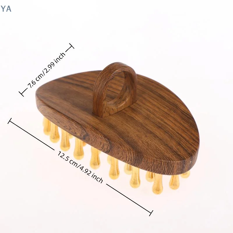 Щетка для массажа меридианов из цельной латуни с 39 зубцами, деревянная ручка, многофункциональный инструмент для красоты и массажа тела
Щетка для массажа меридианов из цельной латуни с 39 зубцами, деревянная ручка, многофункциональный инструмент для красоты и массажа тела