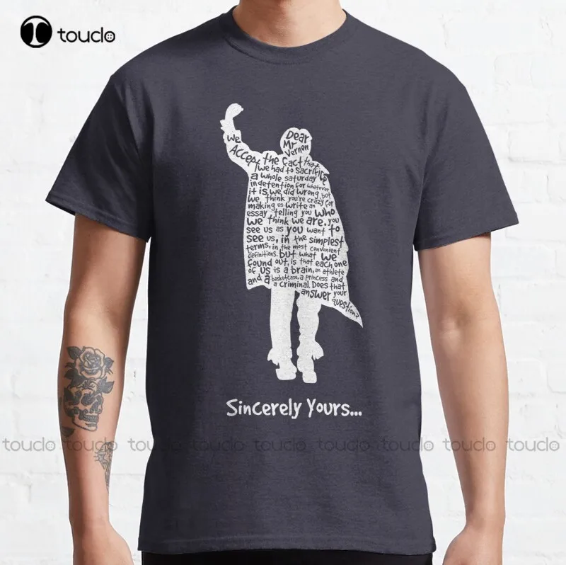 New The Breakfast Club - Sincerely Yours - White Classic T-Shirt Usa Shirt S-5Xl Cotton Tee Shirt crewneck shirts Unisex
New The Breakfast Club - Sincerely Yours - White Classic T-Shirt Usa Shirt S-5Xl Cotton Tee Shirt crewneck shirts Unisex