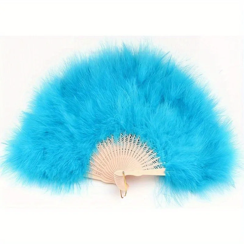 Blue Natural Ostrich Feather Fan Hand Held Folding Big Plumes Fans Performance Dance Party Stage Carnival Show Props Long 100CM
Blue Natural Ostrich Feather Fan Hand Held Folding Big Plumes Fans Performance Dance Party Stage Carnival Show Props Long 100CM