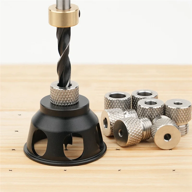 TFTP-Woodworking Vertical Drill Guide Fixtures Pocket Hole Jig Positioner Carpentry Hole Puncher Tools Straight Locator
TFTP-Woodworking Vertical Drill Guide Fixtures Pocket Hole Jig Positioner Carpentry Hole Puncher Tools Straight Locator