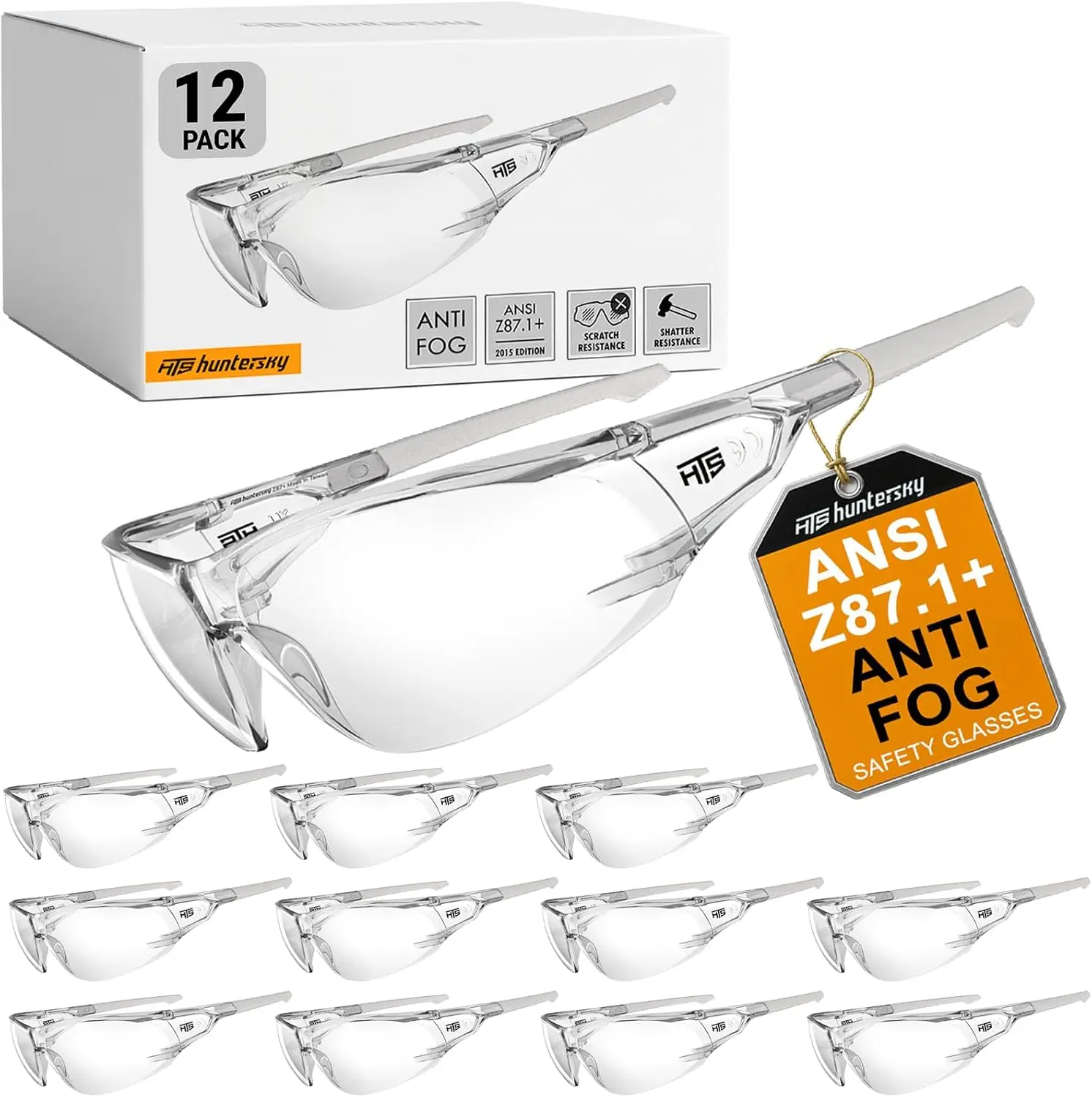 ANSI Z87.1 Anti-Fog Clear Safety Glasses for Youth Baseball Lab Chemistry Goggles Scratch Resistant
ANSI Z87.1 Anti-Fog Clear Safety Glasses for Youth Baseball Lab Chemistry Goggles Scratch Resistant
