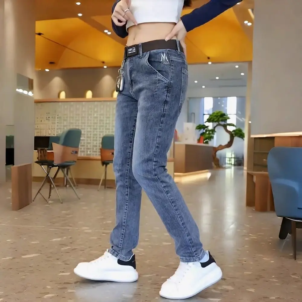 Men's Designer Pants High-end Jeans Men's Summer Thin Slim-fitting Small Feet Trend New 2026 Casual Pants Rare Humans Jeans
Men's Designer Pants High-end Jeans Men's Summer Thin Slim-fitting Small Feet Trend New 2026 Casual Pants Rare Humans Jeans