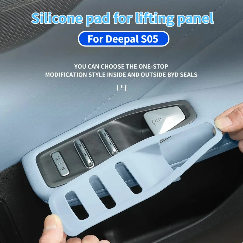 For Changan Deepal S05 Car Door Lifting Window Control Button Protective Pad Silicone Scratch Resistant Interior Accessories
For Changan Deepal S05 Car Door Lifting Window Control Button Protective Pad Silicone Scratch Resistant Interior Accessories