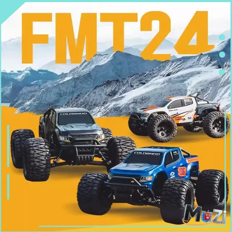 Новинка 2025 года FMS FMT24 1/24 Colorado Rc с дистанционным управлением, электрическая 4x4, внедорожная двухскоростная волновая коробка, высокоскоростная модель автомобиля, игрушка
Новинка 2025 года FMS FMT24 1/24 Colorado Rc с дистанционным управлением, электрическая 4x4, внедорожная двухскоростная волновая коробка, высокоскоростная модель автомобиля, игрушка