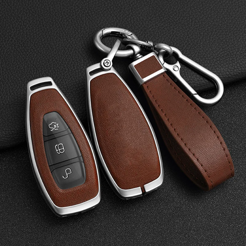 Alloy Car Key Case Cover Shell For Ford Focus 3 4 ST Fiesta Fusion Kuga Ecosport Mondeo MK3 MK4 Protect Accessories
Alloy Car Key Case Cover Shell For Ford Focus 3 4 ST Fiesta Fusion Kuga Ecosport Mondeo MK3 MK4 Protect Accessories