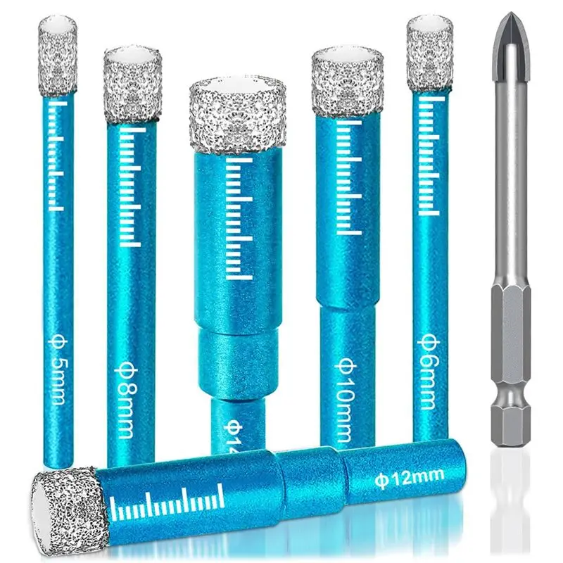 [NEW!ABAG】 Tile Drill Glass Diamond Drill Carbide Drill 5/6/8/10/12/14Mm Carbide Drill
[NEW!ABAG】 Tile Drill Glass Diamond Drill Carbide Drill 5/6/8/10/12/14Mm Carbide Drill