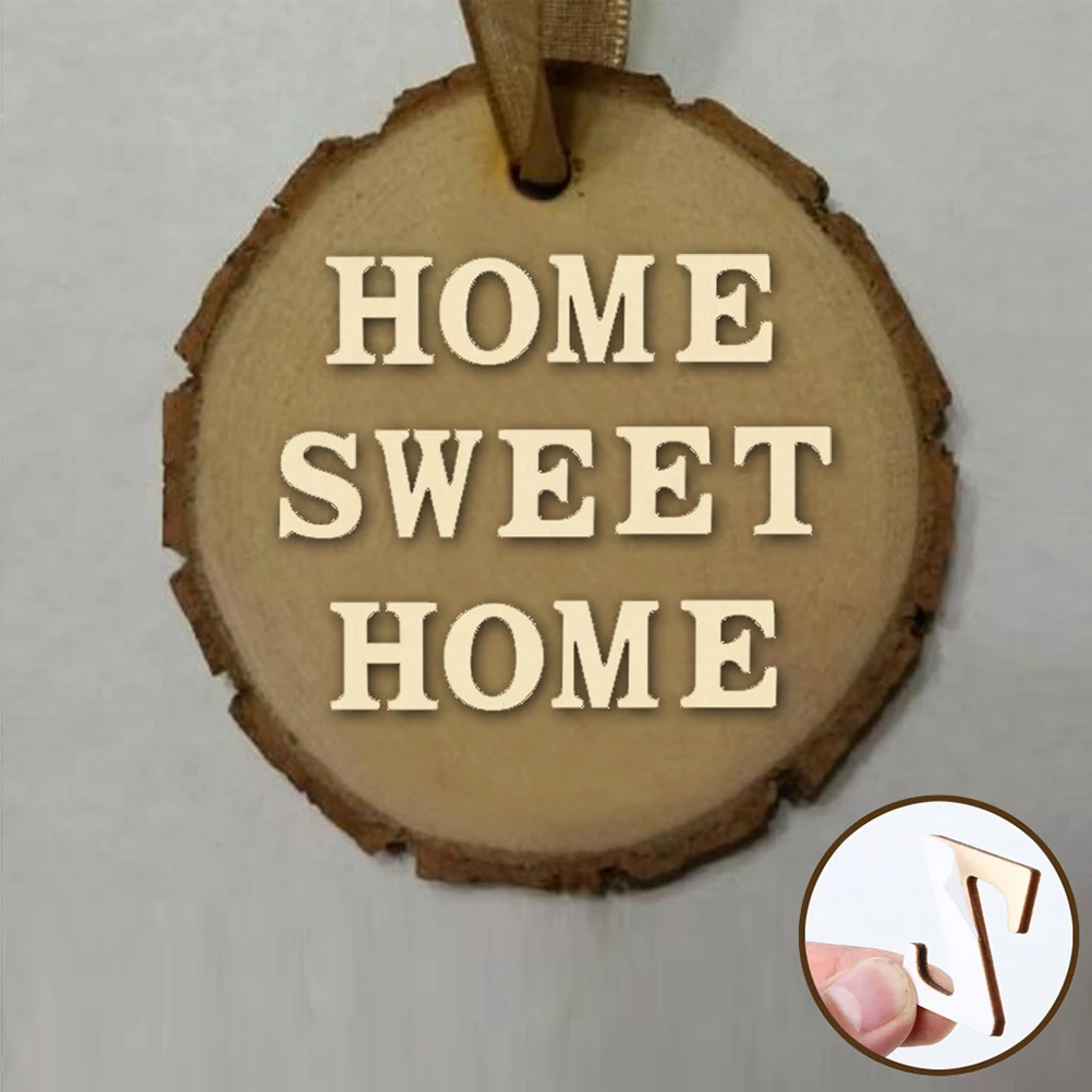 144Pcs Wood DIY Alphabet and Number Letters Creative Wood Chip Craft for Home Party Festival Decor Wooden Letters Numbers Set
144Pcs Wood DIY Alphabet and Number Letters Creative Wood Chip Craft for Home Party Festival Decor Wooden Letters Numbers Set