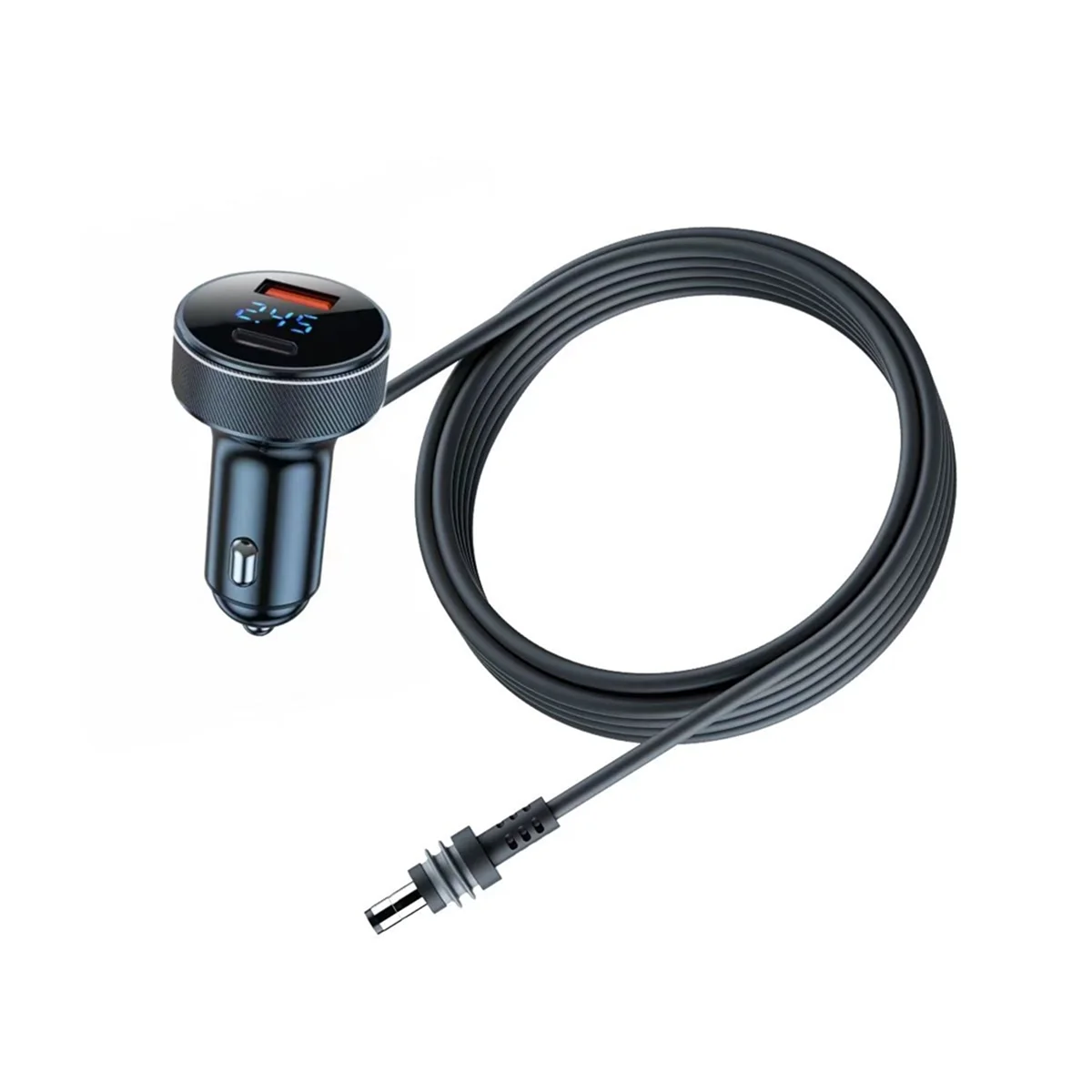 B24A 3-in-1 for Starlink Mini DC Power Cable 65W Fast Charger Type-C USB Socket Cigarette Lighter with LED Voltmeter Display
B24A 3-in-1 for Starlink Mini DC Power Cable 65W Fast Charger Type-C USB Socket Cigarette Lighter with LED Voltmeter Display