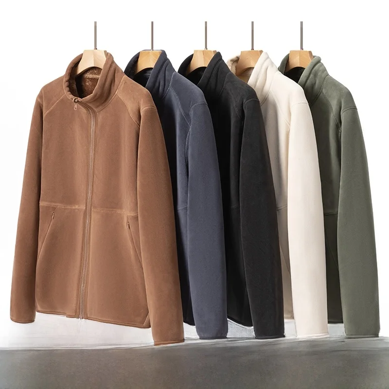 Теплый мужской уличный джет на подкладке с воротником-стойкой и застежкой-молнией Long Sve Casual Sle из полиэфирного волокна с подставкой
Теплый мужской уличный джет на подкладке с воротником-стойкой и застежкой-молнией Long Sve Casual Sle из полиэфирного волокна с подставкой