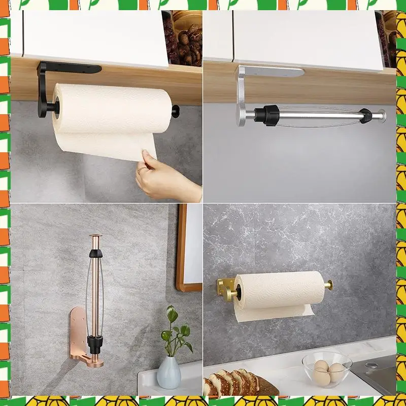 Paper Towel Holder, Easy Tear Wall Mount Under Cabinet , Aluminum Alloy Paper Roll Holder Adhesive Or Screw Silver Easy To Use
Paper Towel Holder, Easy Tear Wall Mount Under Cabinet , Aluminum Alloy Paper Roll Holder Adhesive Or Screw Silver Easy To Use