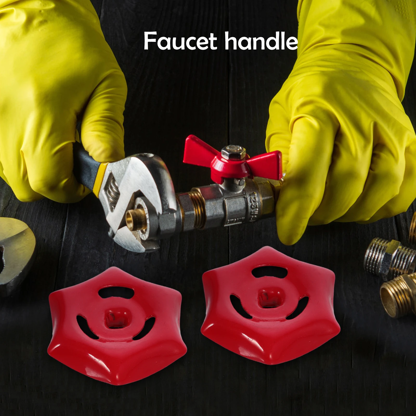 2pcs Valve Handwheel Handle Iron Water Spigot Rust Resistant Replacement Gate Valve Faucet Shutoff Outdoor Faucet Knob
2pcs Valve Handwheel Handle Iron Water Spigot Rust Resistant Replacement Gate Valve Faucet Shutoff Outdoor Faucet Knob