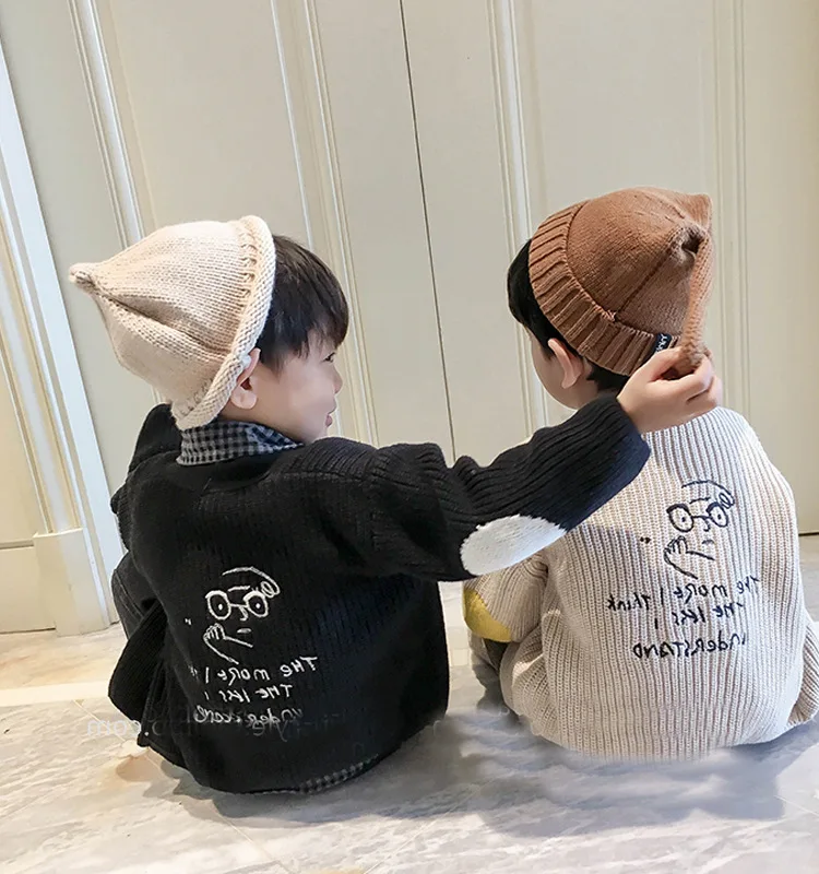Baby Girl Top Children Long-sleeved Girls Knitwear 2024 Spring and Autumn New Sweater Winter Bottom Pullover Boy Sweater
Baby Girl Top Children Long-sleeved Girls Knitwear 2024 Spring and Autumn New Sweater Winter Bottom Pullover Boy Sweater
