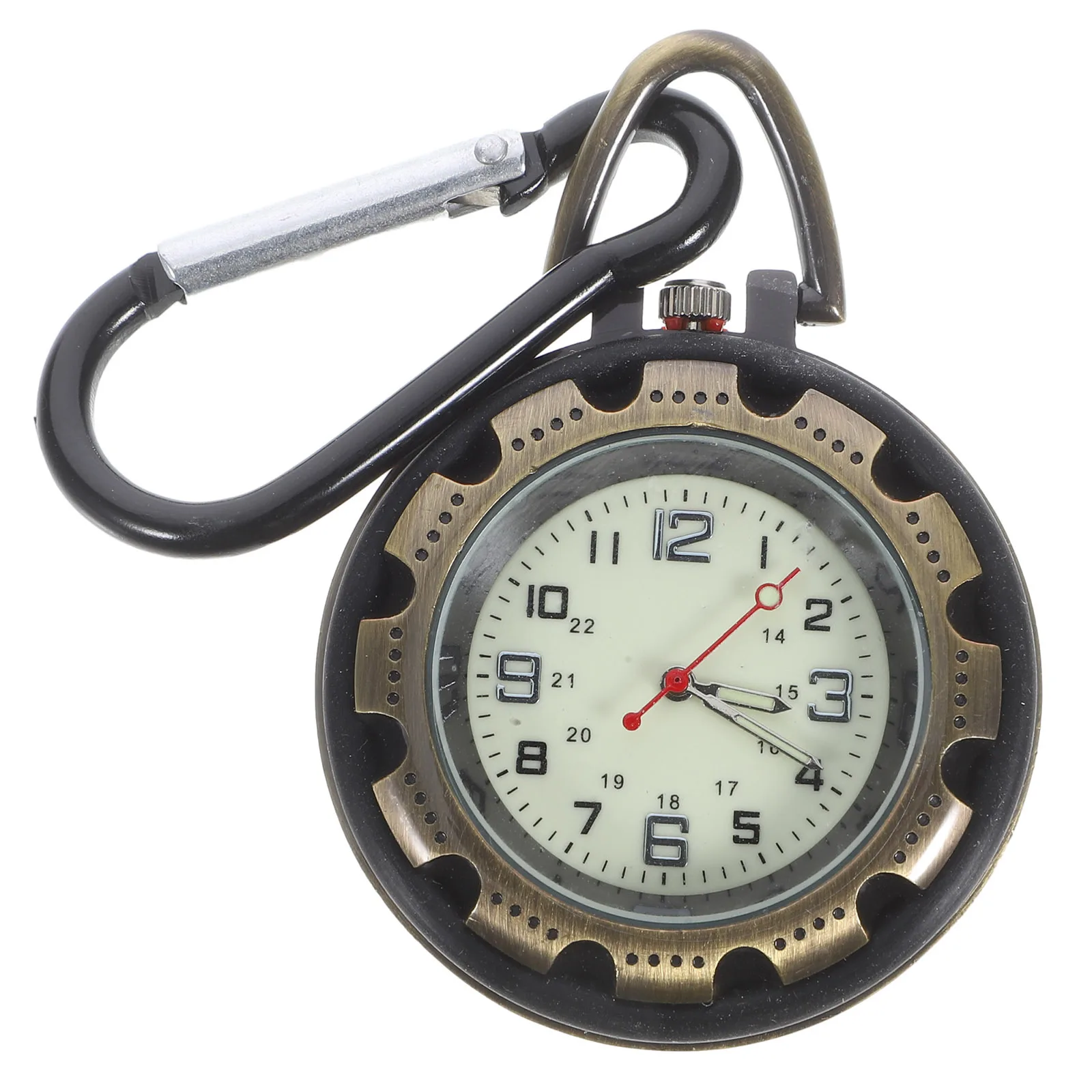 Outdoor Carabiner Watch Portable Backpack Clip-on Durable Mini Size Easy Wear Precise Movement Hiking Pocket Watch
Outdoor Carabiner Watch Portable Backpack Clip-on Durable Mini Size Easy Wear Precise Movement Hiking Pocket Watch