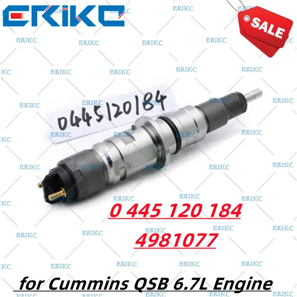 4981077 0 445 120 184 Diesel Engine Parts Injector Assembly 0 445 120 184 Common Rail Injector for Cummins QSB 6.7L Engine
4981077 0 445 120 184 Diesel Engine Parts Injector Assembly 0 445 120 184 Common Rail Injector for Cummins QSB 6.7L Engine