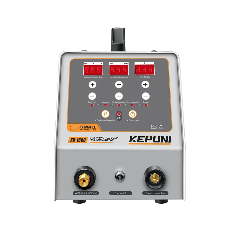 Portable KEPUNI XD-1600 Cold Welding Machine TIG Welding Machine For Metal Casting Repair
Portable KEPUNI XD-1600 Cold Welding Machine TIG Welding Machine For Metal Casting Repair