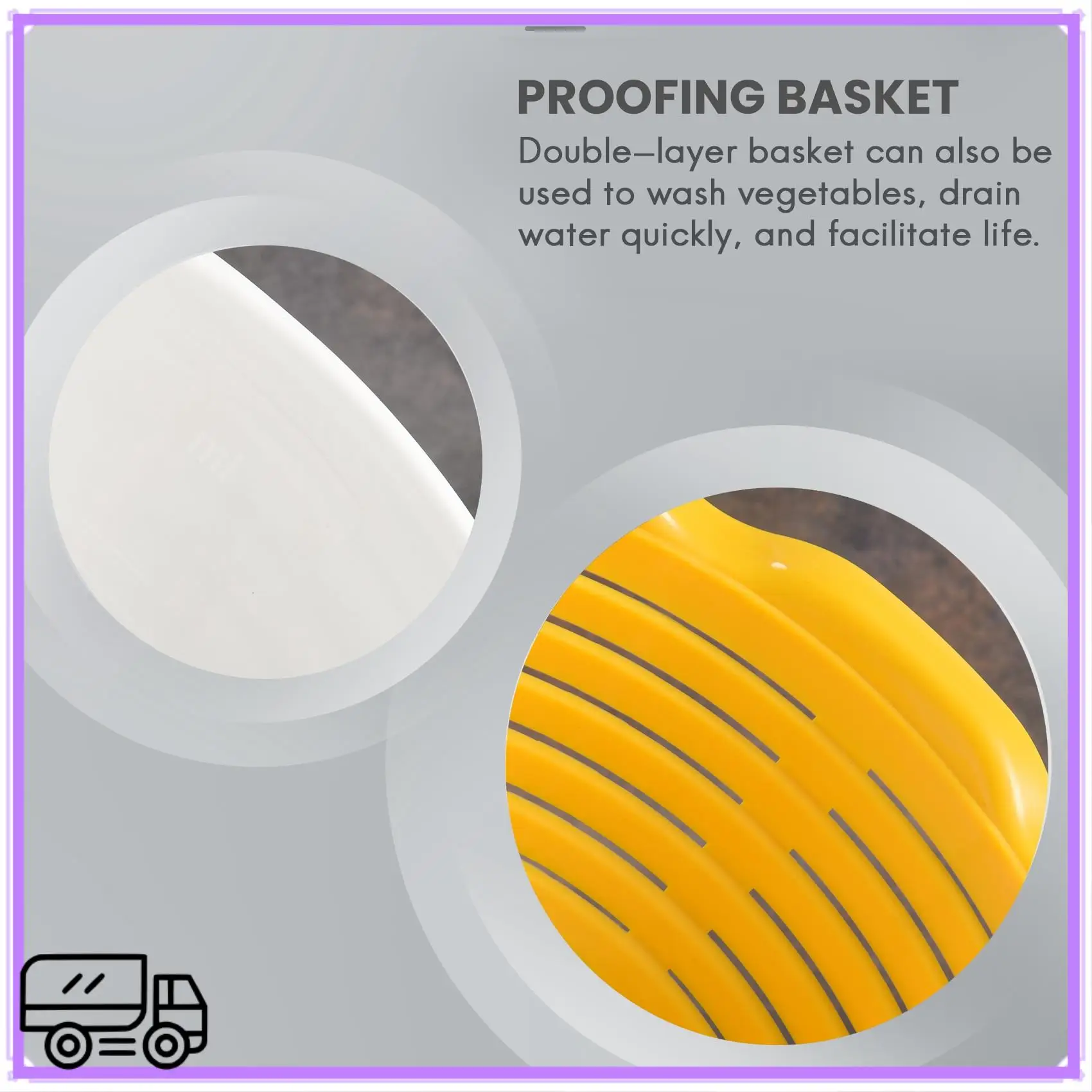 High Quality Plastic Fermentation Basket Bread Proofing Basket Kitchen Sourdough Basket
High Quality Plastic Fermentation Basket Bread Proofing Basket Kitchen Sourdough Basket