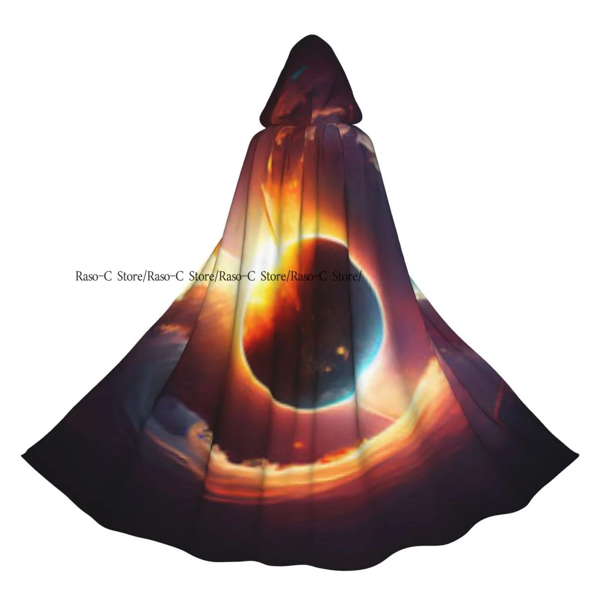 Adult Cloak Cape Hooded Galaxy Space Medieval Costume Witch Wicca Vampire Elf Purim Carnival Party
Adult Cloak Cape Hooded Galaxy Space Medieval Costume Witch Wicca Vampire Elf Purim Carnival Party