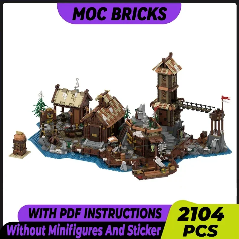 Средневековая модель Moc, строительные кирпичи, деревня викингов, технология расширения, модульные блоки, подарки, рождественские игрушки, наборы «сделай сам», сборка
Средневековая модель Moc, строительные кирпичи, деревня викингов, технология расширения, модульные блоки, подарки, рождественские игрушки, наборы «сделай сам», сборка