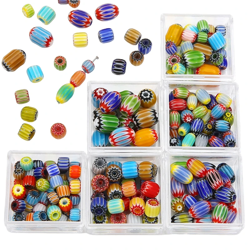 Nepal Style Colorful Lampwork Decorative Beads Oval Shape Diy Loose Spacer Beads For Jewelry Making Handmade Bracelet Accesory
Nepal Style Colorful Lampwork Decorative Beads Oval Shape Diy Loose Spacer Beads For Jewelry Making Handmade Bracelet Accesory