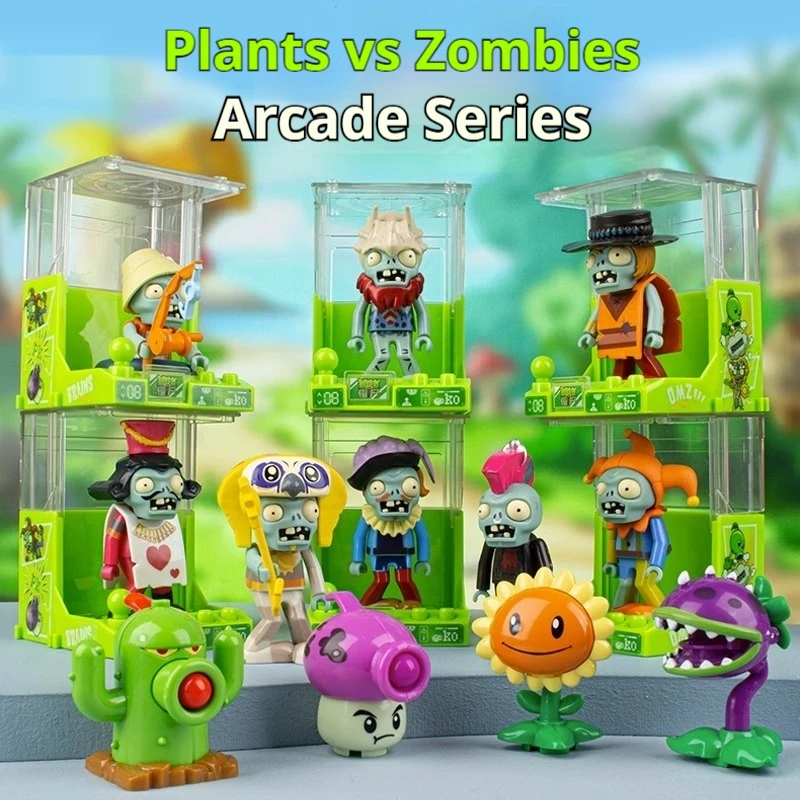 Plants Vs Zombies Arcade Series Blind Box Sunflower Fisherman Zombie Toys Boys Creativity Toy Desktop Ornaments Small Gifts
Plants Vs Zombies Arcade Series Blind Box Sunflower Fisherman Zombie Toys Boys Creativity Toy Desktop Ornaments Small Gifts