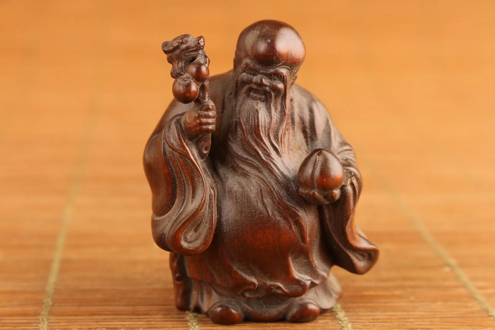 Chinese boxwood hand carved elder buddha statue figure netsuke home gift
Chinese boxwood hand carved elder buddha statue figure netsuke home gift