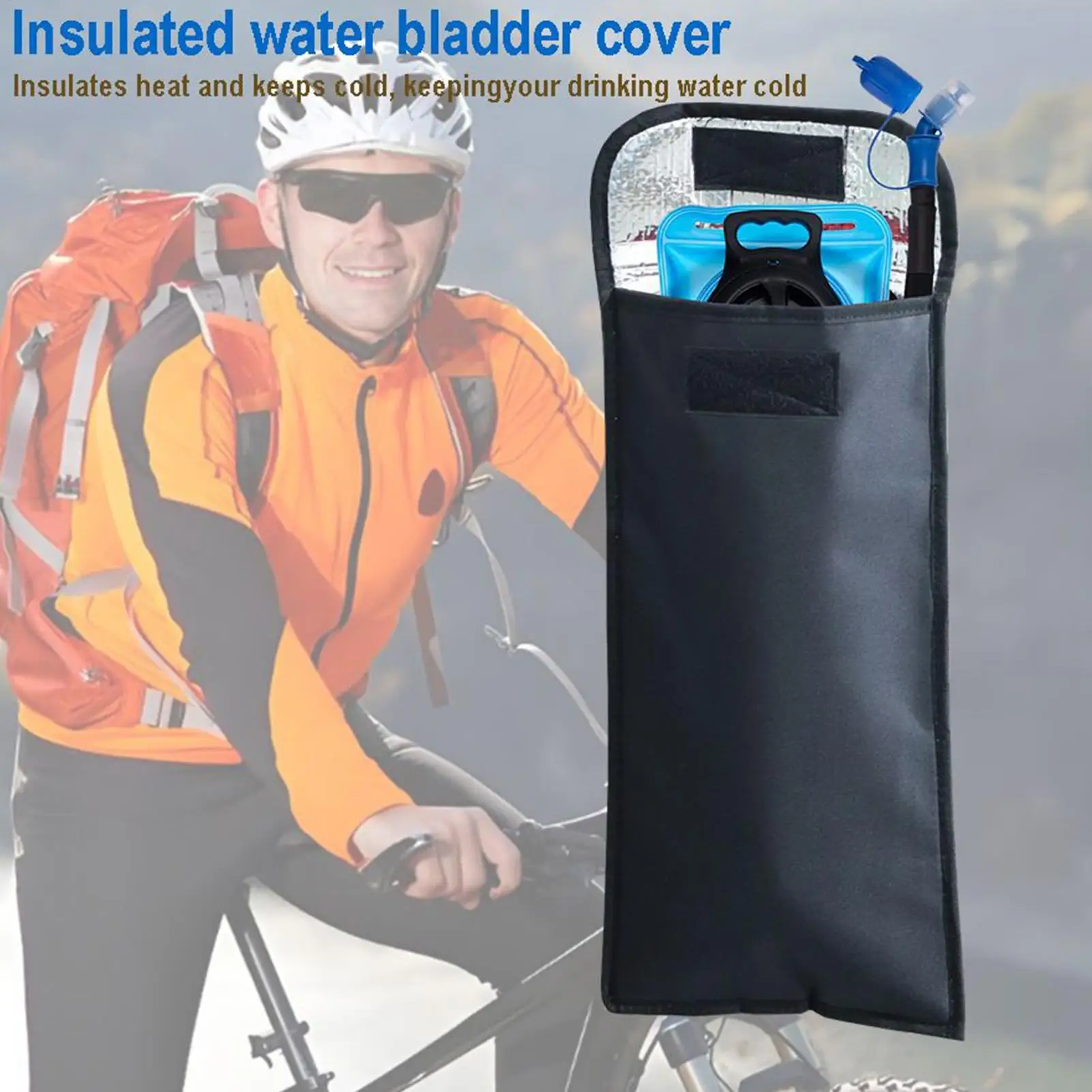 Insulated Hydration Bladder Bag Leakproof Waterproof Sleeve Portable Drink Carrier for Cycling Hiking, Keeps Beverages Cold
Insulated Hydration Bladder Bag Leakproof Waterproof Sleeve Portable Drink Carrier for Cycling Hiking, Keeps Beverages Cold