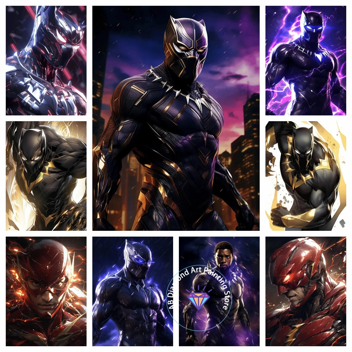 Marvel DIY AB комплект алмазной живописи искусство черная пантера мозаика 5D новая вышивка крестиком домашний декор детский подарок ремесла
Marvel DIY AB комплект алмазной живописи искусство черная пантера мозаика 5D новая вышивка крестиком домашний декор детский подарок ремесла