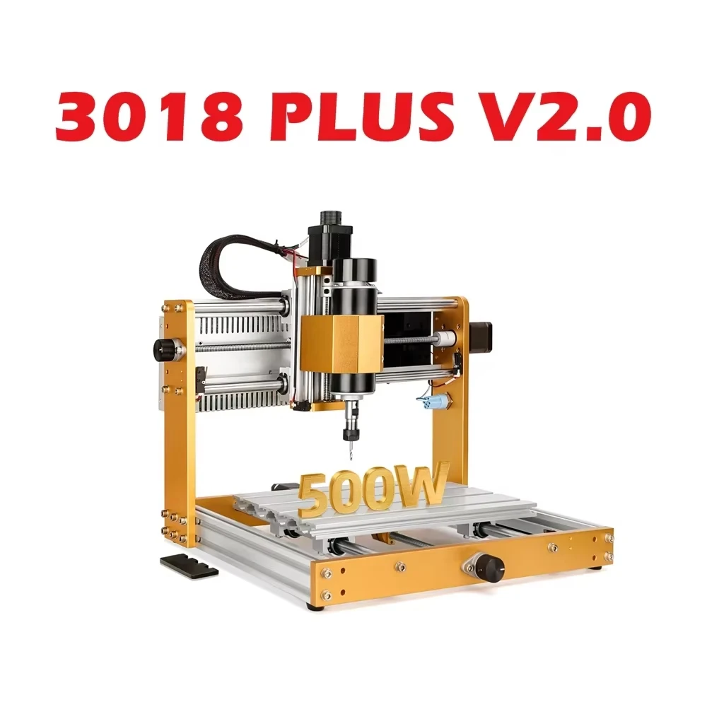 CNC 3018PLUS Wood Engraving Machine Laser Engraver Cnc Router For MDF PVC Epoxy Metal Carving Cutting
CNC 3018PLUS Wood Engraving Machine Laser Engraver Cnc Router For MDF PVC Epoxy Metal Carving Cutting