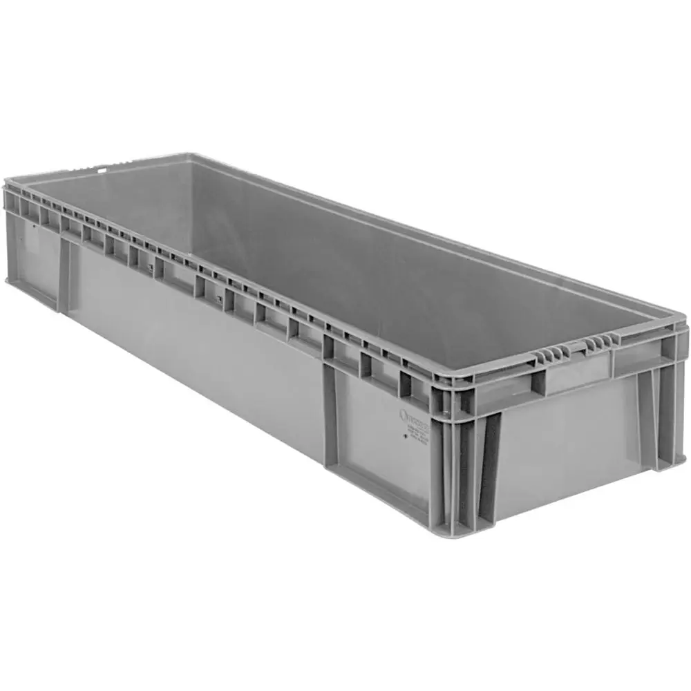 Пластиковый контейнер-ящик для хранения, светло-серый, 48 x 15 x 7.5 дюймов
Пластиковый контейнер-ящик для хранения, светло-серый, 48 x 15 x 7.5 дюймов