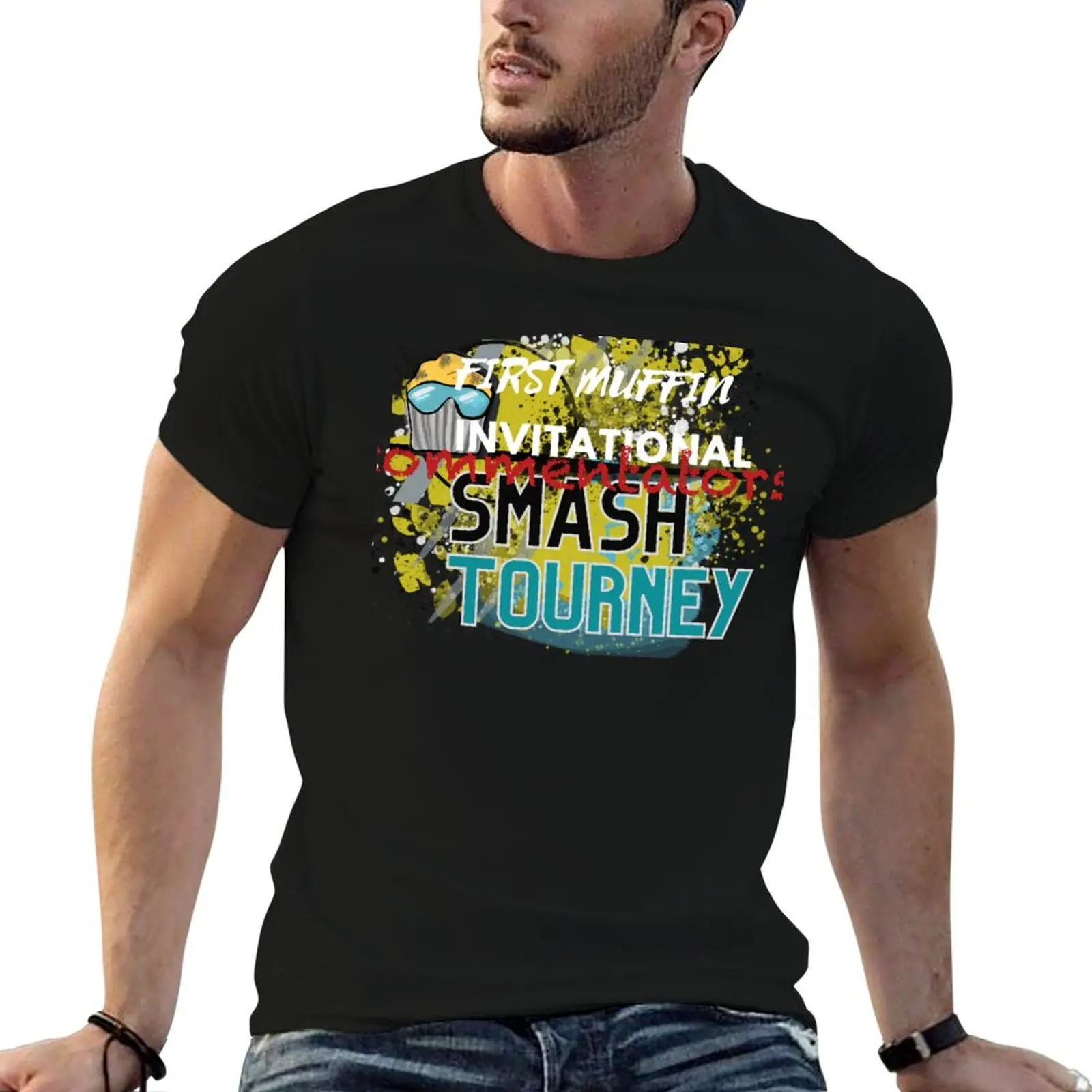 Muffin Tournament- Commentators T-Shirt cotton graphic tees Blouse rapper graphic tees customizeds Men's t-shirts
Muffin Tournament- Commentators T-Shirt cotton graphic tees Blouse rapper graphic tees customizeds Men's t-shirts