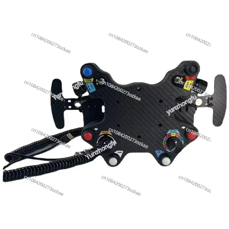 Simracing Steering Wheel for PC Control Button Box HUB Instrument Paddle Shifter for Thrustmaster T300 T500 Logitech G29 G27
Simracing Steering Wheel for PC Control Button Box HUB Instrument Paddle Shifter for Thrustmaster T300 T500 Logitech G29 G27