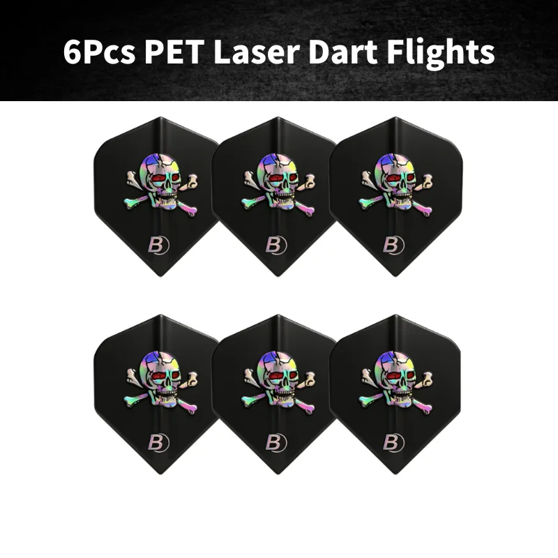 6Pcs Skull Pattern Laser PET Dart Flights Standard Shape Darts Accessories
6Pcs Skull Pattern Laser PET Dart Flights Standard Shape Darts Accessories