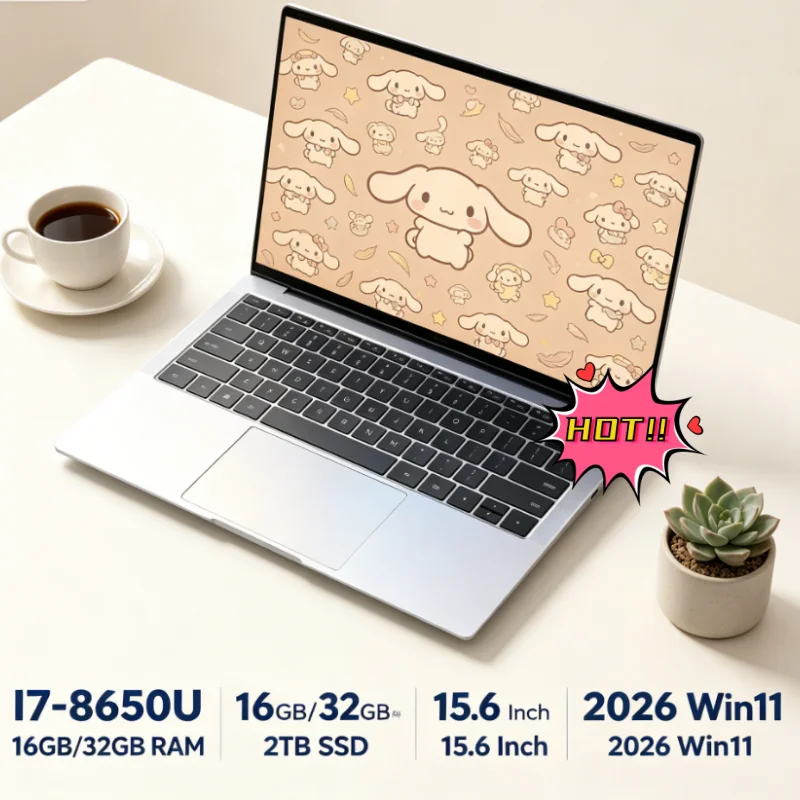 Intel I7-8650U Durable 15.6" Portable Laptop Windows11 Notebook 32GB DDR4 2TB SSD Pc Gamer Office Computer
Intel I7-8650U Durable 15.6" Portable Laptop Windows11 Notebook 32GB DDR4 2TB SSD Pc Gamer Office Computer