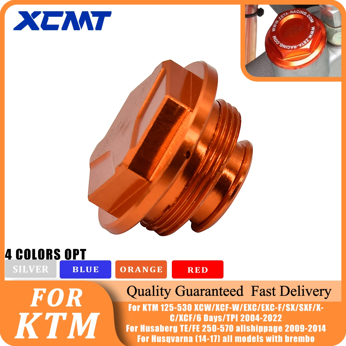 Motorcycle CNC Rear Brake Fluid Reservoir Cover Cap Fit For KTM EXC EXCF XC XCF XCW XCFW SX SXF 125-530 TPI Six Days 2004-2024
Motorcycle CNC Rear Brake Fluid Reservoir Cover Cap Fit For KTM EXC EXCF XC XCF XCW XCFW SX SXF 125-530 TPI Six Days 2004-2024