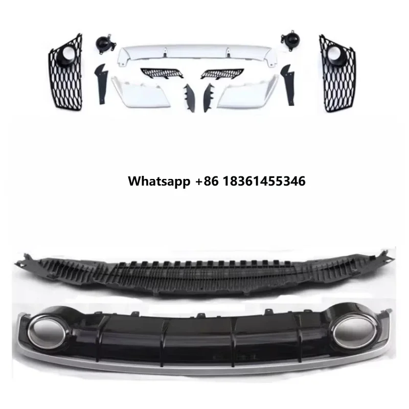 Car Front Bumper Grille Fog Lamp Frame Rear Lip Tail Throat for A6 2016-2018 Upgraded to RS6 Style Body Kit Assembly
Car Front Bumper Grille Fog Lamp Frame Rear Lip Tail Throat for A6 2016-2018 Upgraded to RS6 Style Body Kit Assembly