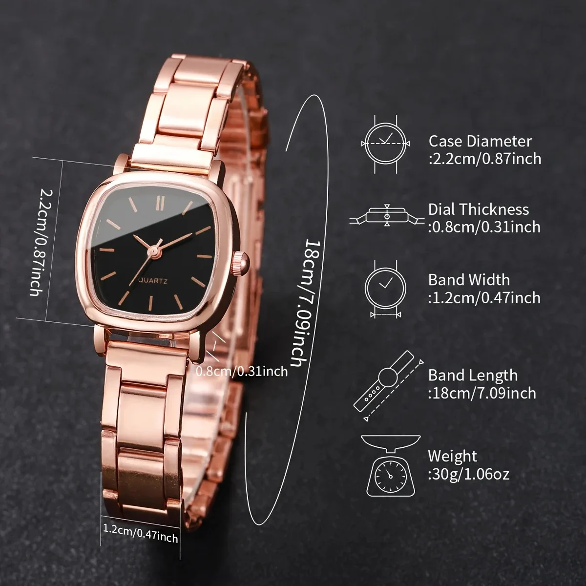 Women Steel Band Watch Luxury Simple Square Quartz Wristwatch Simple Arabic Dial Quartz Watches for Women Clock Jewelry Gift
Women Steel Band Watch Luxury Simple Square Quartz Wristwatch Simple Arabic Dial Quartz Watches for Women Clock Jewelry Gift