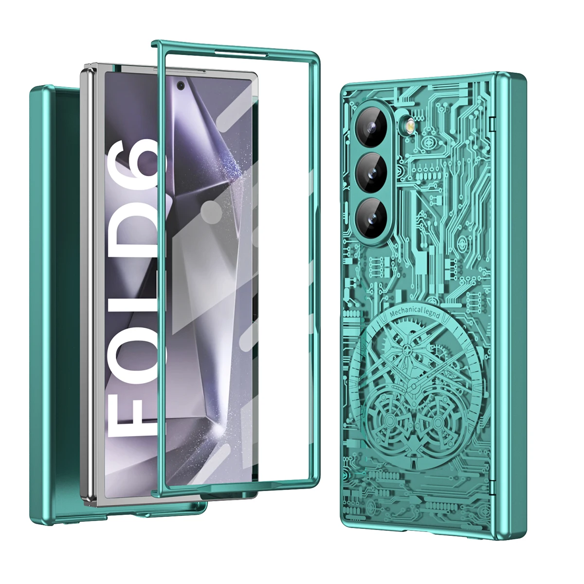 Tempered Glass Luxury Texture Trendy Design Electroplated Craft Hinge Protection Shockproof Cover for Samsung Z Fold 7 6 5 4 3 2
Tempered Glass Luxury Texture Trendy Design Electroplated Craft Hinge Protection Shockproof Cover for Samsung Z Fold 7 6 5 4 3 2