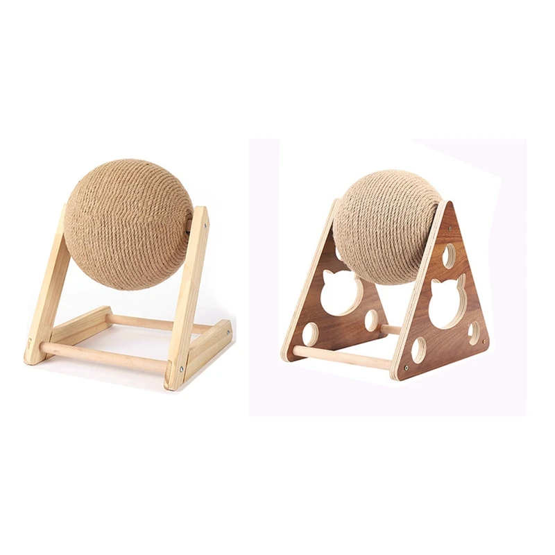 Cat Scratching Ball Toy Sisal Rope Ball Cat Scratching Post Wood Stand Grinding Paws Cats Scratcher Wear-Resistant
Cat Scratching Ball Toy Sisal Rope Ball Cat Scratching Post Wood Stand Grinding Paws Cats Scratcher Wear-Resistant