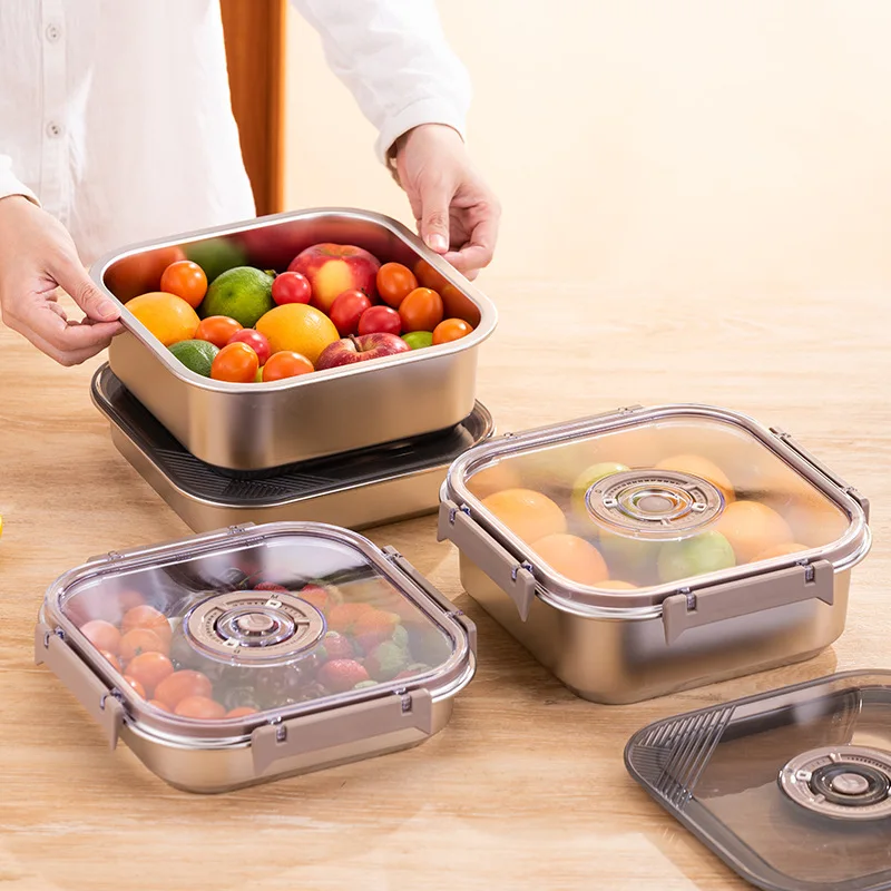 3pcs/Set Middle-sized Square Stainless Steel Food Storage Containers Preservation Box (1100/2000/3200ML)
3pcs/Set Middle-sized Square Stainless Steel Food Storage Containers Preservation Box (1100/2000/3200ML)
