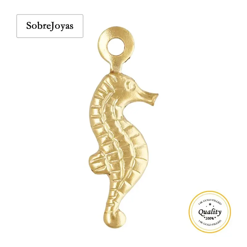 Seahorse Charm 14K Gold Filled Seahorse Pendants Gold Small Seahorse Charm Beach charms Tarnish Resistant Jewelry Findings
Seahorse Charm 14K Gold Filled Seahorse Pendants Gold Small Seahorse Charm Beach charms Tarnish Resistant Jewelry Findings