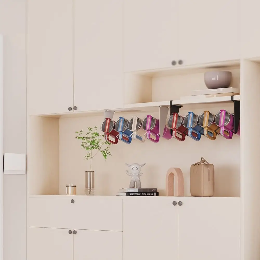 Carbon Steel Under Cabinet Water Bottle Organizer Wall Mounted Large Capacity Cup Storage Rack Space Saving Water Bottle Holder
Carbon Steel Under Cabinet Water Bottle Organizer Wall Mounted Large Capacity Cup Storage Rack Space Saving Water Bottle Holder