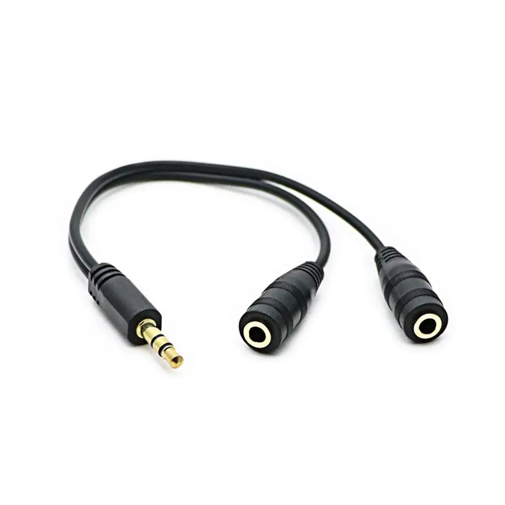 3 .5mm Audio Converter Cable Adapter Y Line Stereo Signal Adaptor 3.5 Connector
3 .5mm Audio Converter Cable Adapter Y Line Stereo Signal Adaptor 3.5 Connector