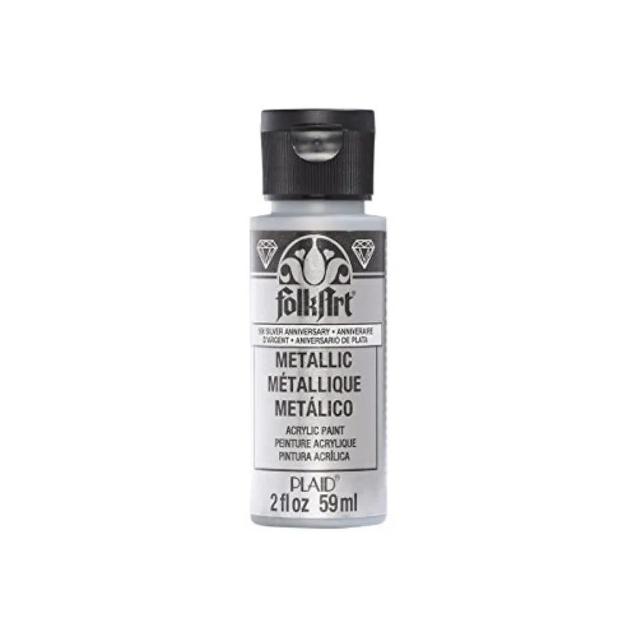 Metallic Acrylic Paint in Assorted Colors 2-Ounce,506
Metallic Acrylic Paint in Assorted Colors 2-Ounce,506