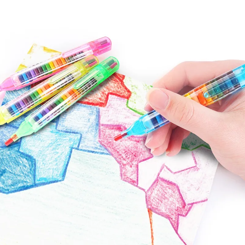 Creative Drawing Crayon 20 Color Children's Drawing Toy Crayon Interchangeable Pen Core Color Crayon Fun Children's Graffiti Pen
Creative Drawing Crayon 20 Color Children's Drawing Toy Crayon Interchangeable Pen Core Color Crayon Fun Children's Graffiti Pen