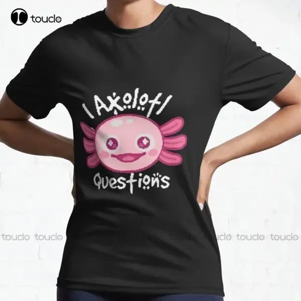 Новая футболка I Axolotl Questions Active 13, хлопковая футболка, женская гавайская рубашка унисекс
Новая футболка I Axolotl Questions Active 13, хлопковая футболка, женская гавайская рубашка унисекс